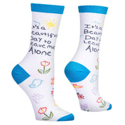 Its A Beautiful Day  Women's Crew Socks