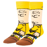 Charlie Brown Men's Crew Socks