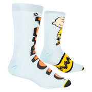 Peanuts Split Men's Crew Socks