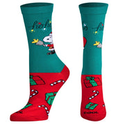 Snoopy Claus  Women's Crew Socks