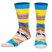 Fairly Odd Parents Big Head Men's Crew Socks