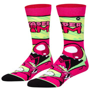 Invader Zim Big Head Men's Crew Socks