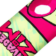 Invader Zim Big Head Men's Crew Socks