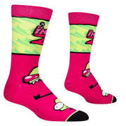 Invader Zim Big Head Men's Crew Socks