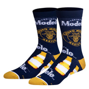 Modelo Bottles Men's Crew Socks