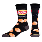 Lays BBQ Men's Crew Socks