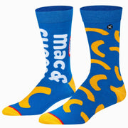 Kraft Mac & Cheese Split Men's Crew Socks