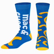 Kraft Mac & Cheese Split Men's Crew Socks