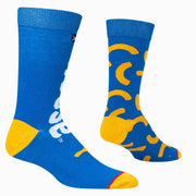 Kraft Mac & Cheese Split Men's Crew Socks