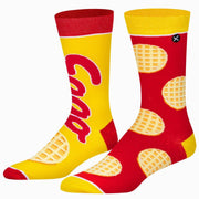 Eggo Split Men's Crew Socks