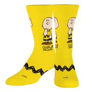 Charlie Brown Men's Crew Socks