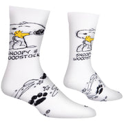 Snoopy & Woodstock Men's Crew Socks