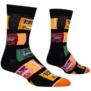 Top Ramen Flavors Men's Crew Socks