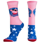 Peppa Pig Attitude  Women's Crew Socks