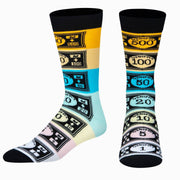 Monopoly Money Men's Crew Socks