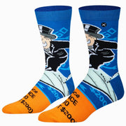 Monopoly Advance To Go Men's Crew Socks