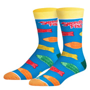 Swedish Fish Flavors Men's Crew Socks