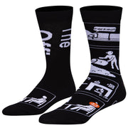 The Office Split Men's Crew Socks