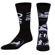 The Office Split Men's Crew Socks