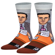 Michael Scott 360 Men's Crew Socks