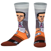 Michael Scott 360 Men's Crew Socks