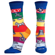 Monopoly Pieces  Women's Crew Socks