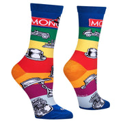 Monopoly Pieces  Women's Crew Socks