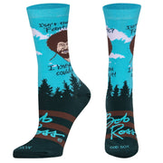 Bob Ross You Can Do It  Women's Crew Socks