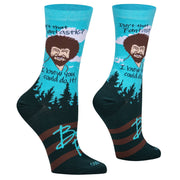 Bob Ross You Can Do It  Women's Crew Socks