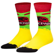 Jurassic Park Truck Men's Crew Socks