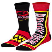 Jurassic Park Split Men's Crew Socks