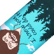 Bob Ross You Can Do it Men's Crew Socks