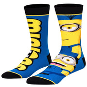 Minions Split Men's Crew Socks