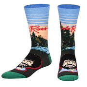 Bob Ross Sunset Men's Crew Socks