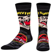 I Survived Jurassic Park Men's Crew Socks