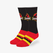 Jurassic Park Logo Men's Crew Socks