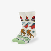 Jurassic Park Dinos Little Kids Crew Socks