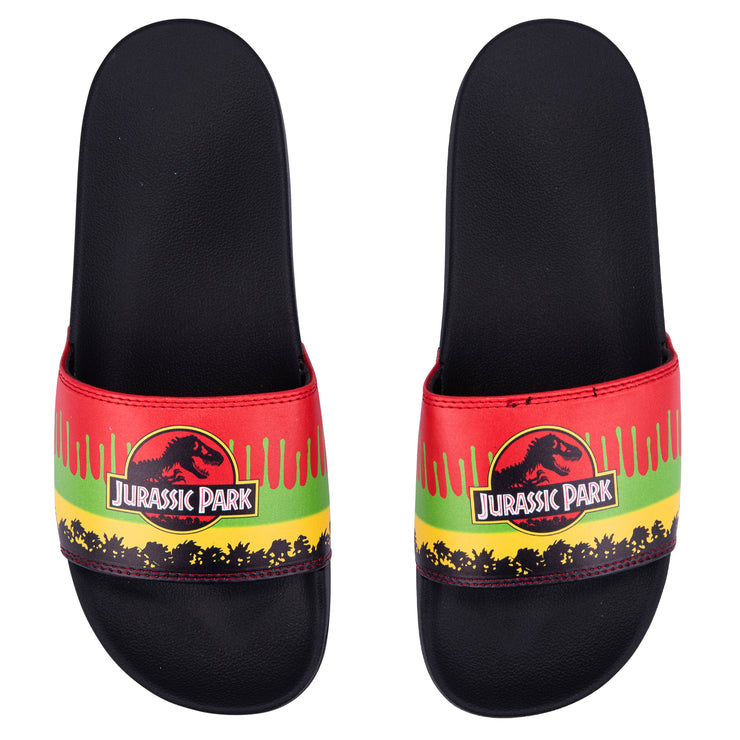 Jurassic Jungle Explorer Unisex Slides