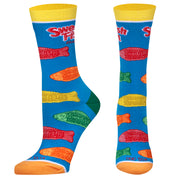 Swedish Fish Flavors  Women's Crew Socks