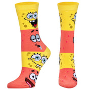 Spongebob & Patrick Smiley  Women's Crew Socks