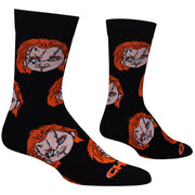 Chucky Heads Men's Crew Socks