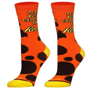 Peanut Butter Chocolate Time  Women's Crew Socks