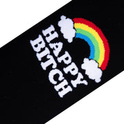 Happy Bitch  Women's Crew Socks