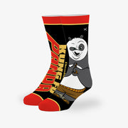 Kung Fu Panda Split Big Kids Crew Socks