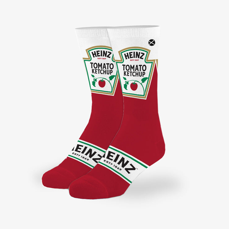 Heinz Ketchup Big Kids Crew Socks