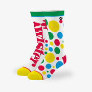 Twister Split Big Kids Crew Socks