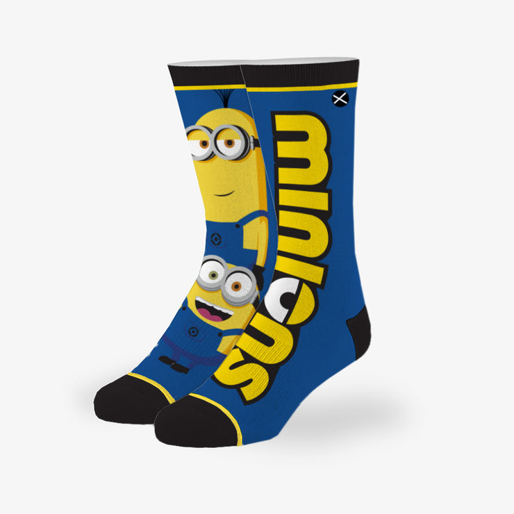 Minions Split Big Kids Crew Socks