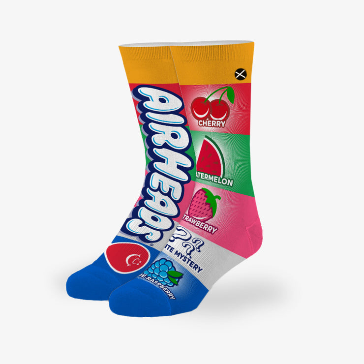 Airheads Flavors Big Kids Crew Socks