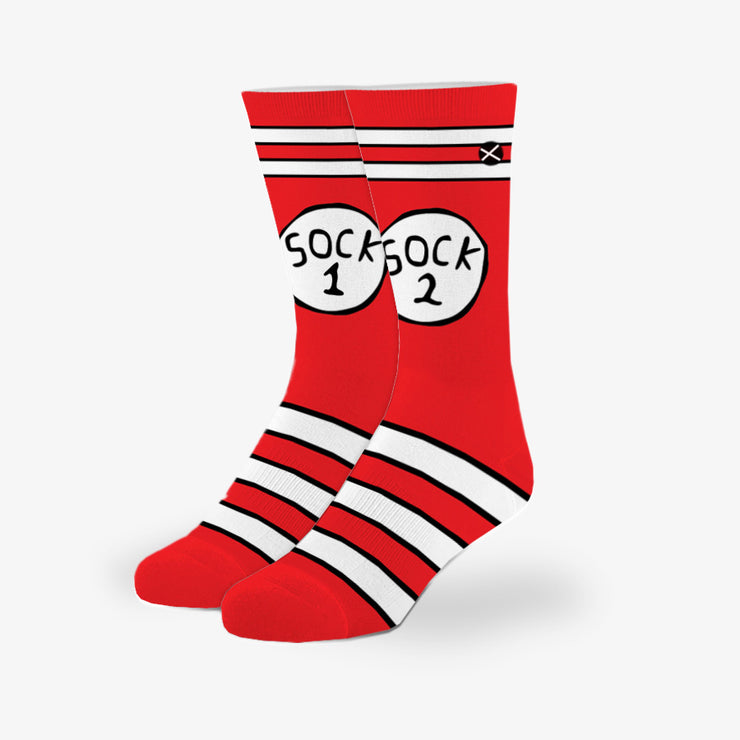 Sock 1, Sock 2, Big Kids Crew Socks