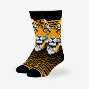 Tiger Big Kids Crew Socks